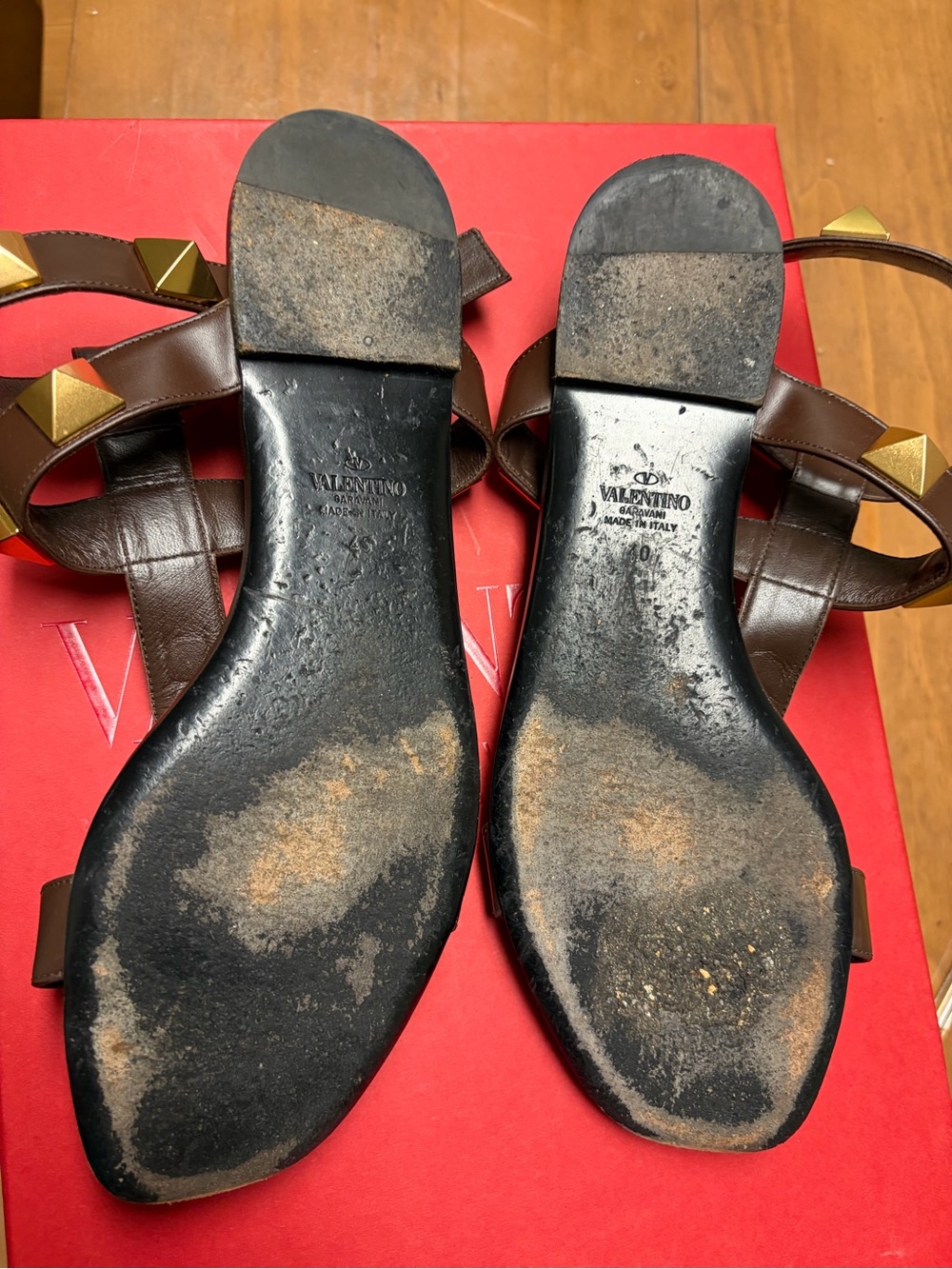 Valentino Rockstud sandals - Picture 4 of 11